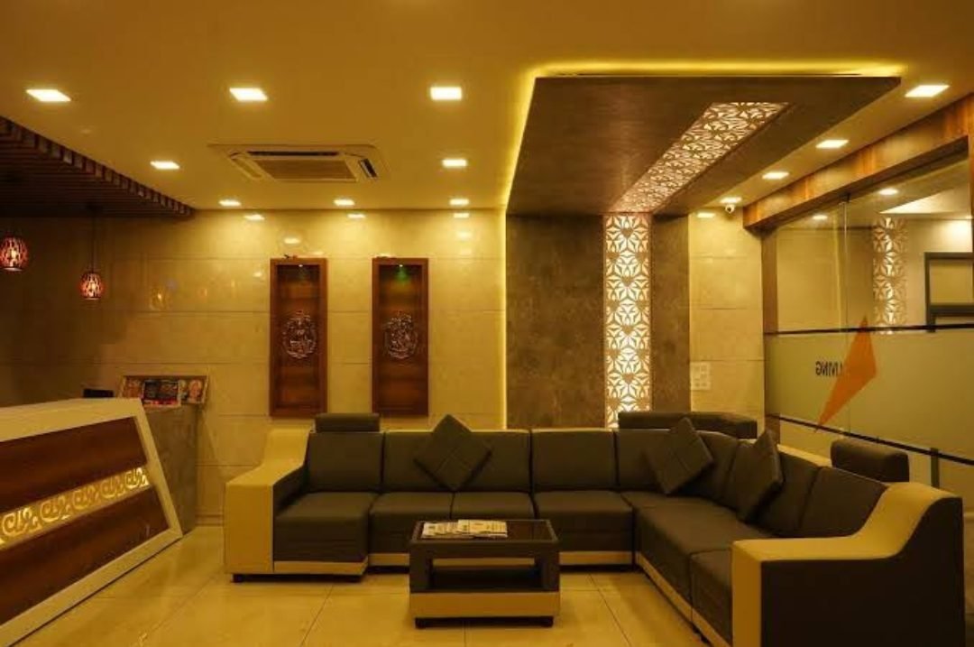 Lobby seating area